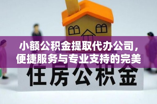 黄圃小额公积金提取代办公司，便捷服务与专业支持的完美结合