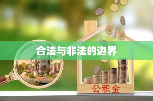 黄圃合法与非法的边界