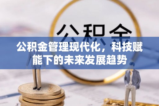 黄圃公积金管理现代化，科技赋能下的未来发展趋势