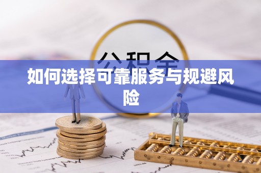 黄圃如何选择可靠服务与规避风险